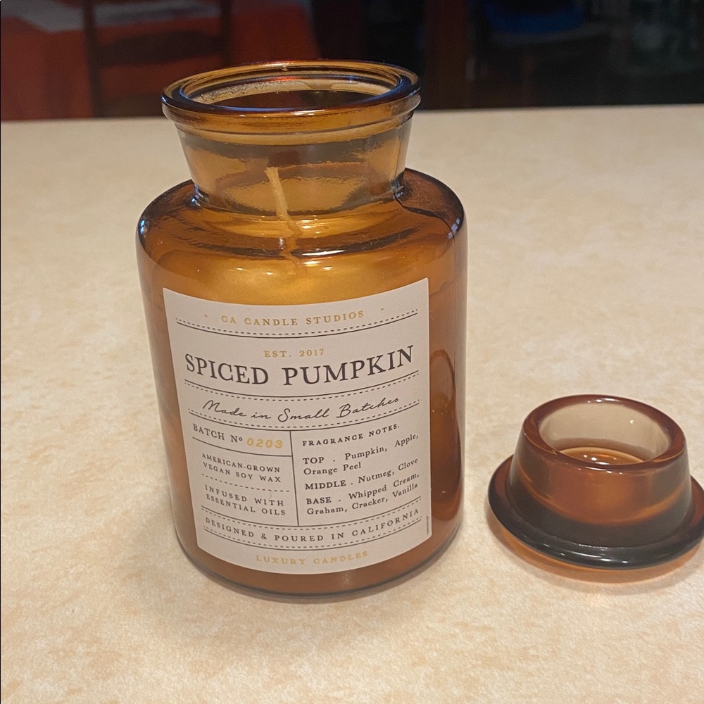 Spiced Pumpkin Scented Candle